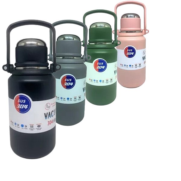 Garrafa Térmica Inox Vedada A Vácuo 900ml