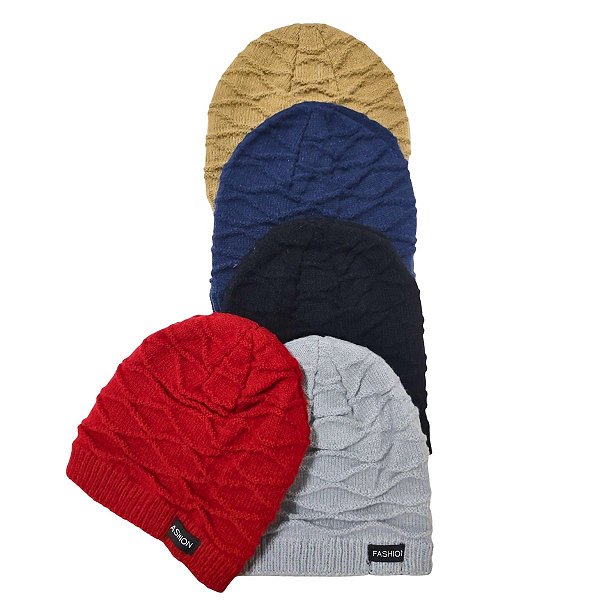Touca De Lã Forrada Masculino Adulto Toca Gorro Toucas Frio