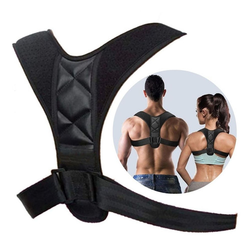 Colete Corretor De Postura - Cinta Postural Coluna - Unissex