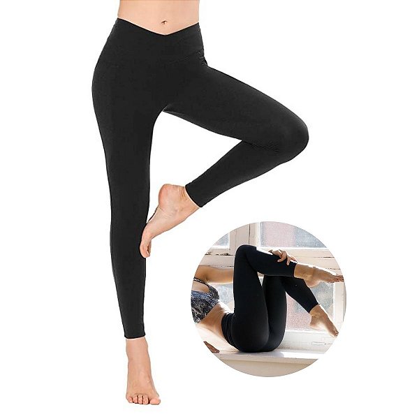 Meia Calça Forrada Feminino Peluciada Para O Frio