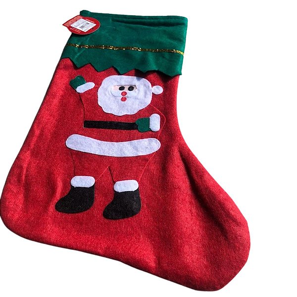 Meia De Natal De Pelúcia Para Pendurar / Mochila / Decoração De Natal Para Casa