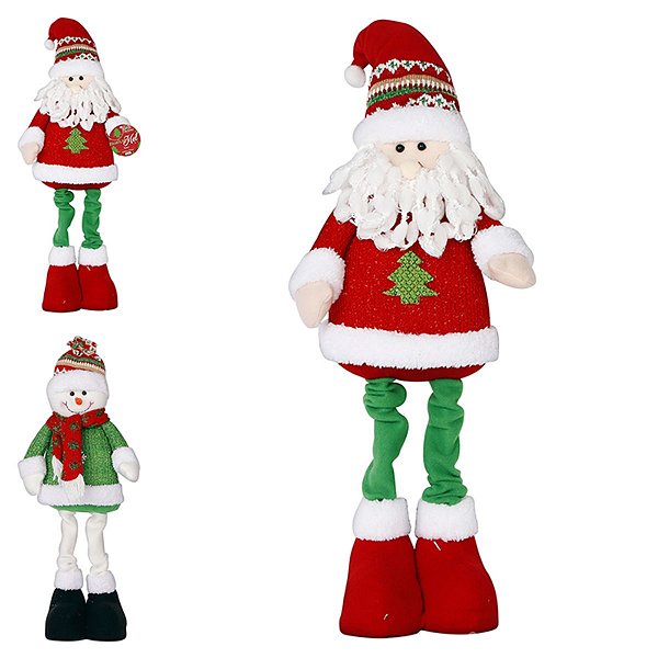 Papai Noel Boneco 52cm Enfeite Decoração Natal