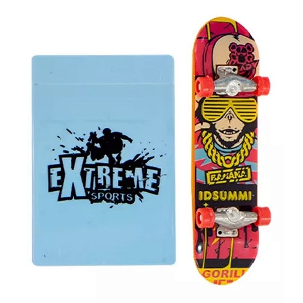 Skate De Dedo Com Rampa Fingerboard Com Obstáculo Radical