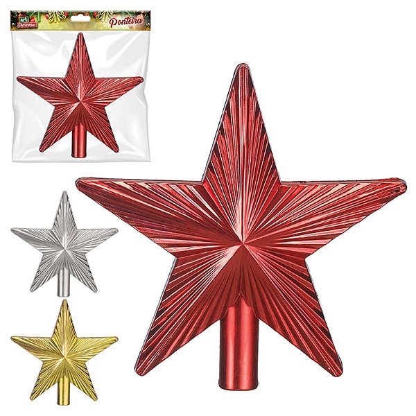 Ponteira Estrela Raios 10 Cm