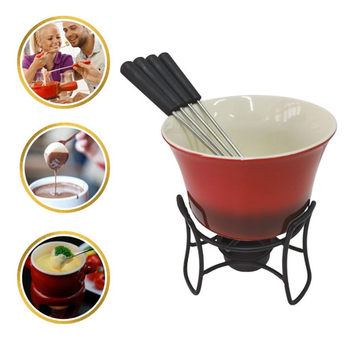 Conjunto De Fondue Zermatt Até 4 Pessoas Haüskraft