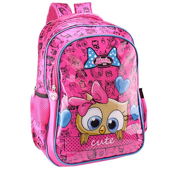 Mochila Infantil Estampas De Corujas