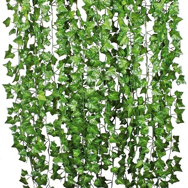 Kit 12 Heras Artificial Trepadeiras Pendente Toque Real Ramas