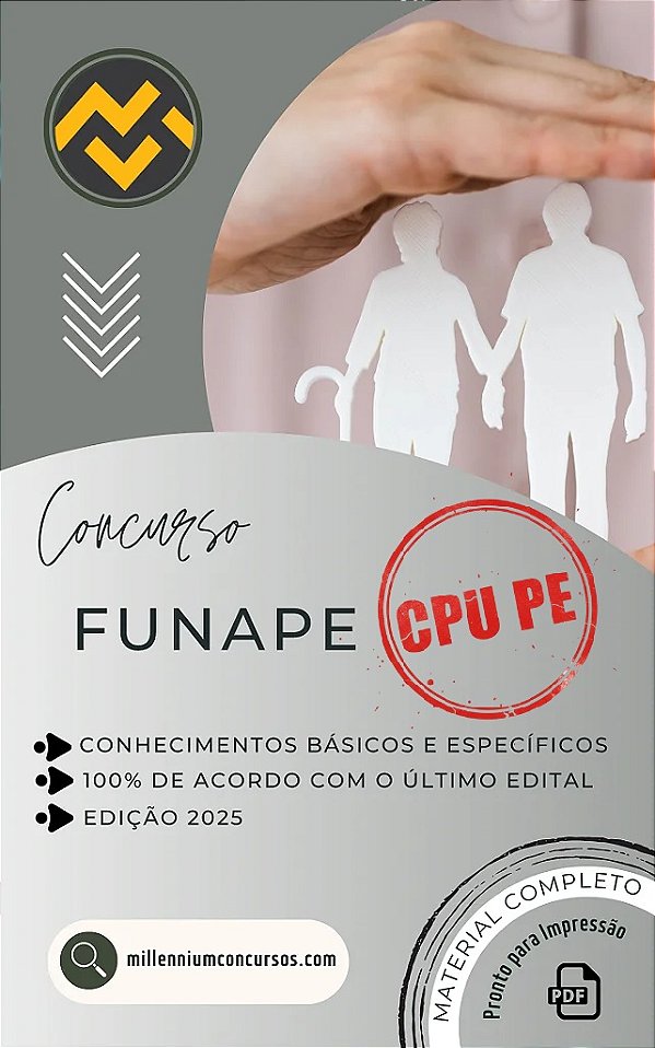 Apostila FUNAPE 2025 Analista Jurídico Previdenciário (CPU PE)