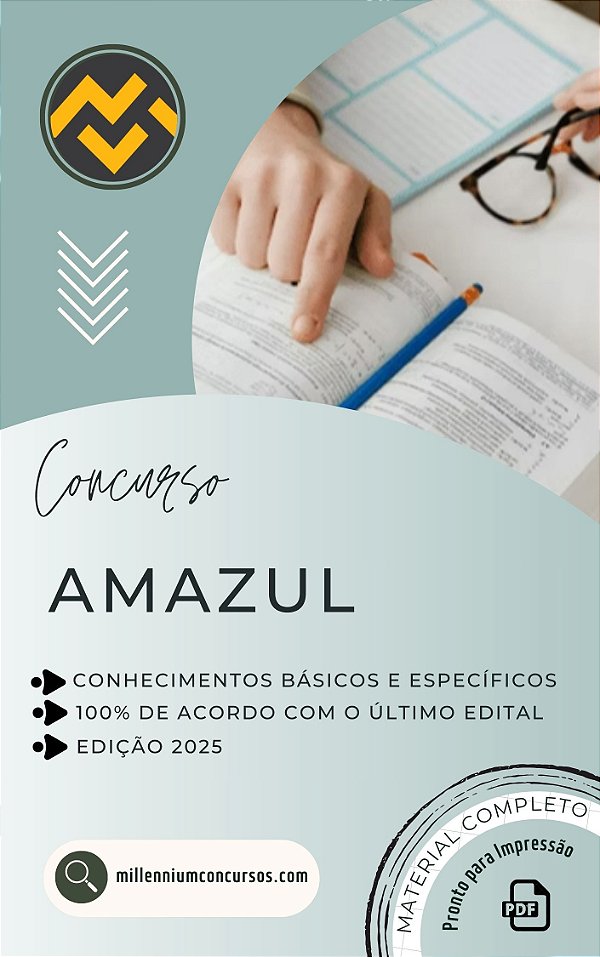 Apostila AMAZUL 2025 Analista de Administração