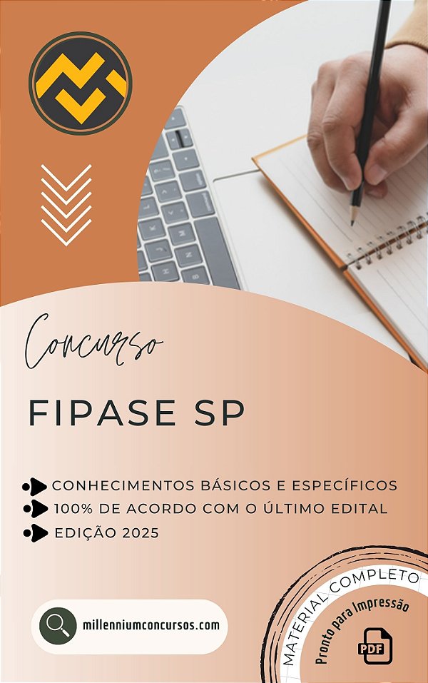 Apostila FIPASE SP 2025 Assessor Técnico Administrativo