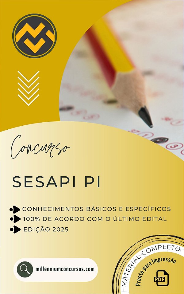 Apostila SESAPI PI 2025 Técnico de Laboratório