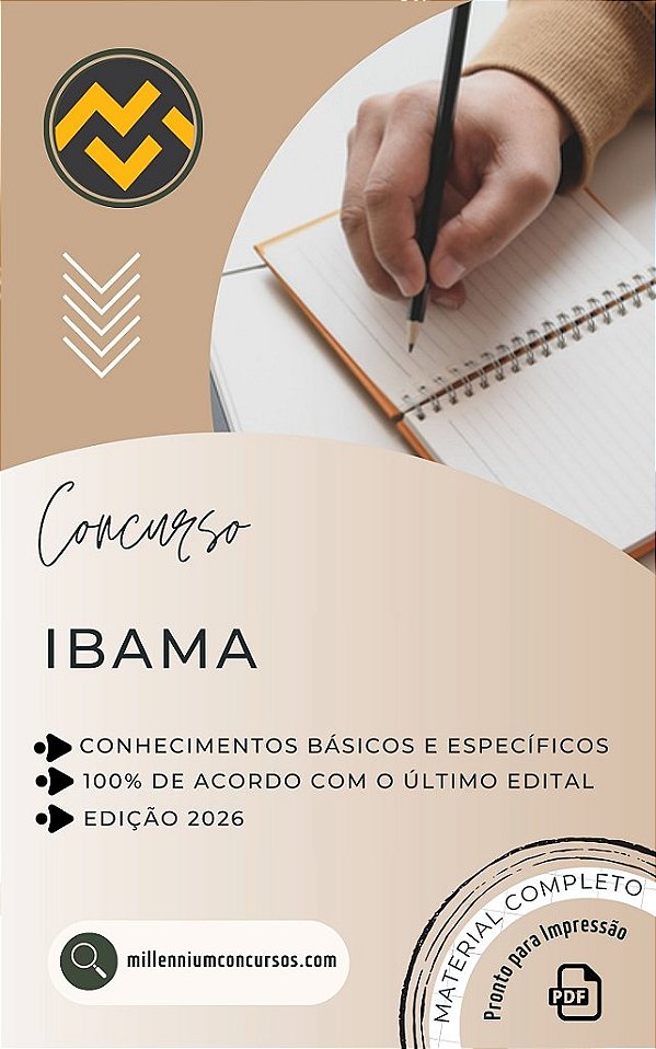 Apostila IBAMA 2026 Pedagogo