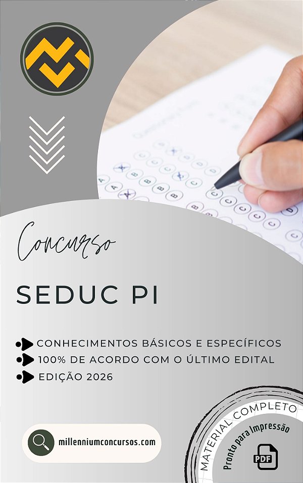 Apostila SEDUC PI 2026 Professor Informática