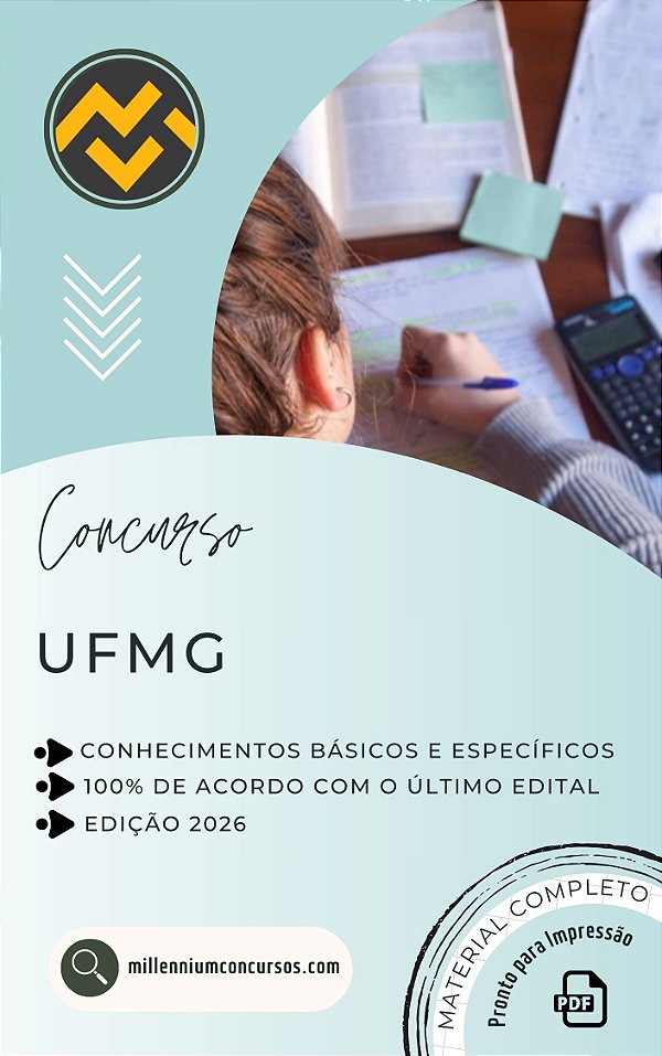 Apostila UFMG 2026 Assistente em Administração
