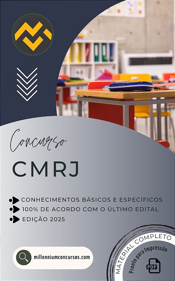 Apostila COLÉGIO MILITAR DO RIO DE JANEIRO 2026 Professor de Língua Portuguesa