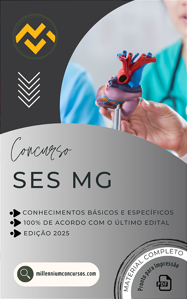 Apostila SES MG 2026 Área da Saúde