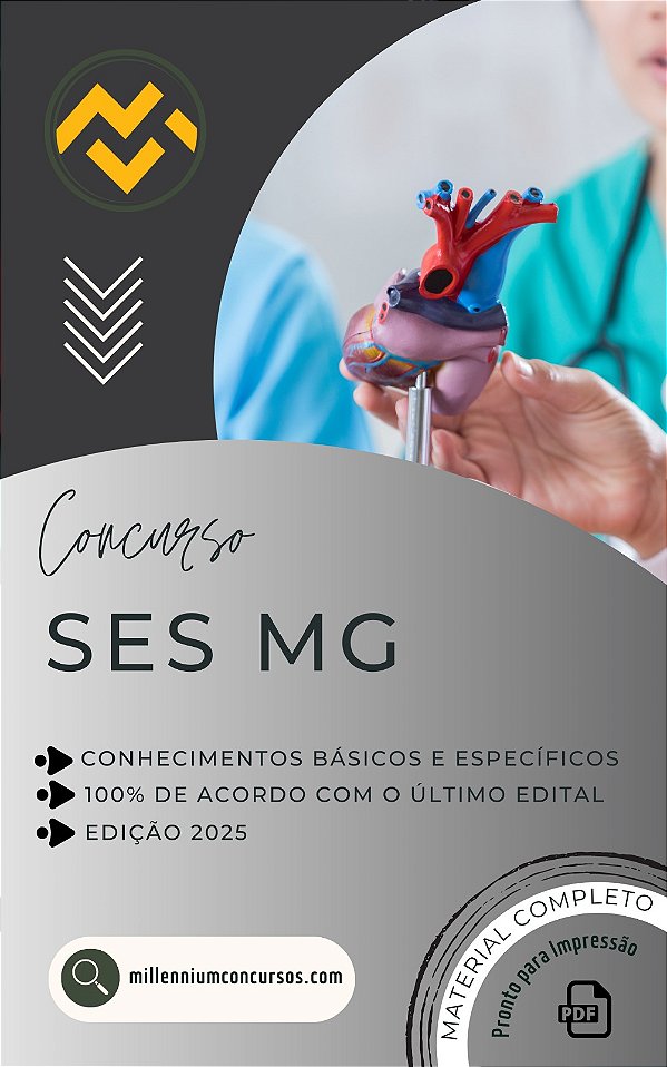 Apostila SES MG 2026 Área de Engenharias e Arquitetura e Urbanismo