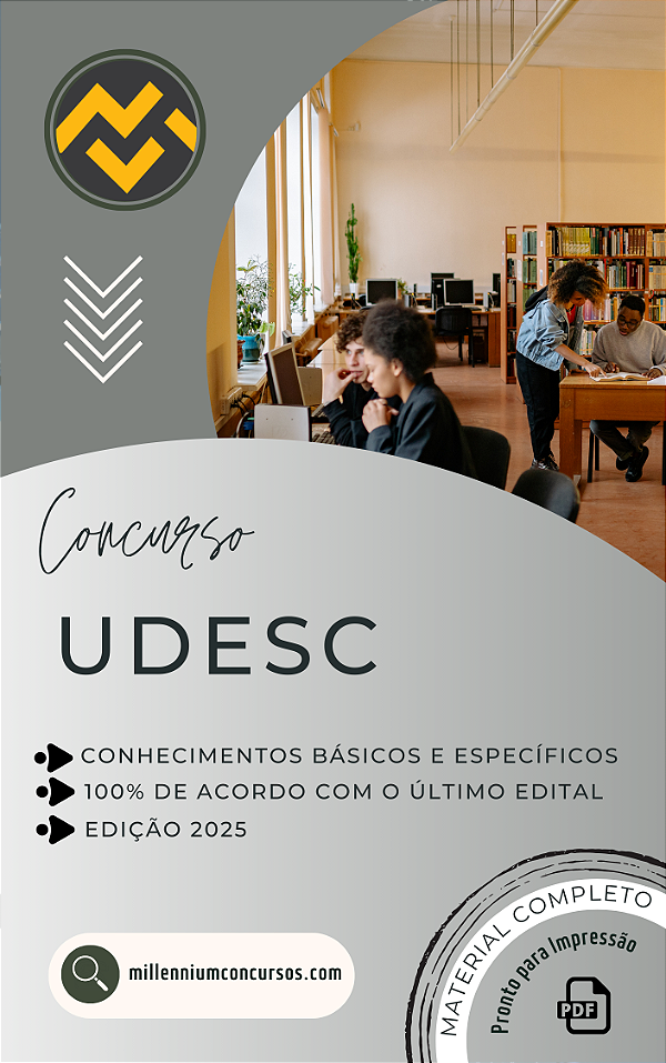 Apostila UDESC 2026 Administrador