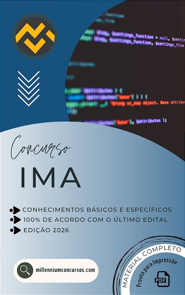 Apostila IMA 2026 Analista em T.I Jr. - Serviços e Sistemas Operacionais