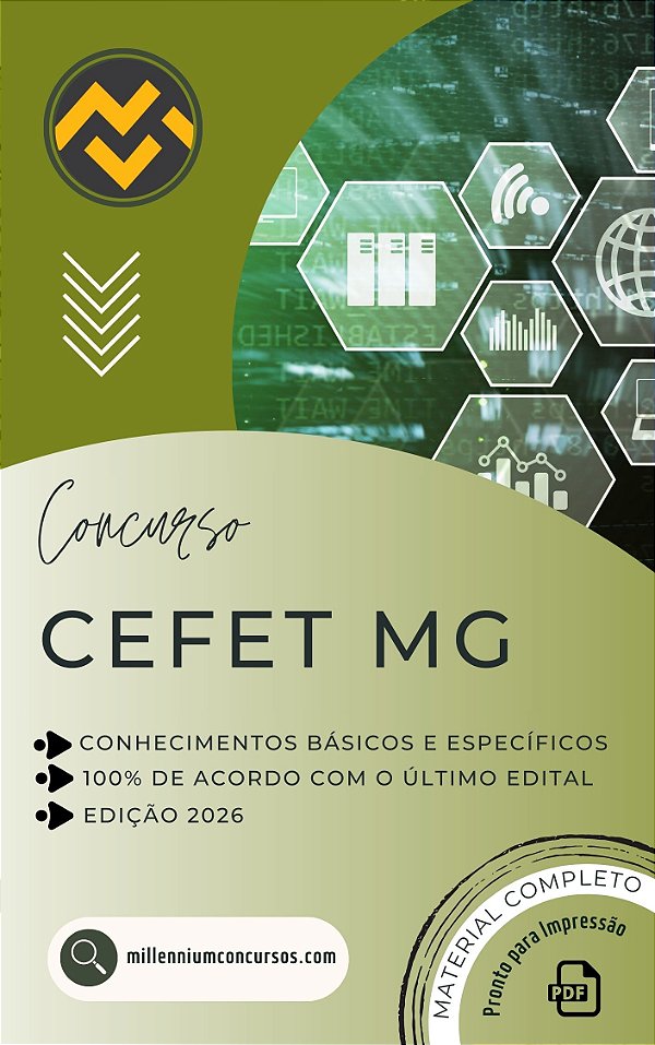 Apostila CEFET MG 2026 Administrador