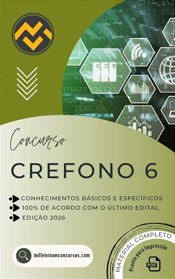 Apostila CREFONO 6 2026 Assistente Administrativo