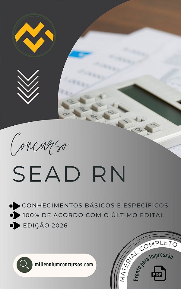 Apostila SEAD RN 2026 Analista de Trânsito Contabilidade