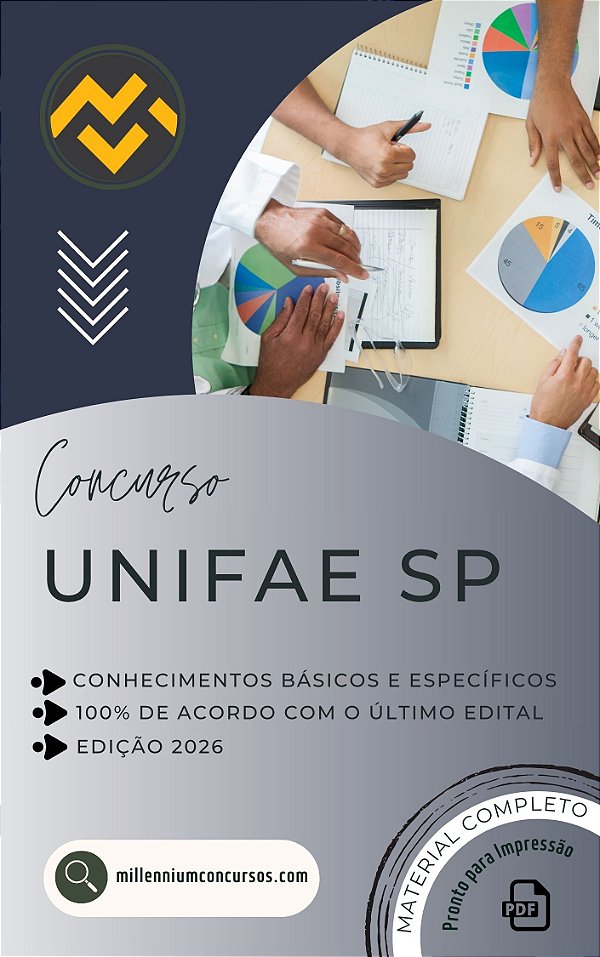 Apostila UNIFAE SP 2026 Agente Administrativo
