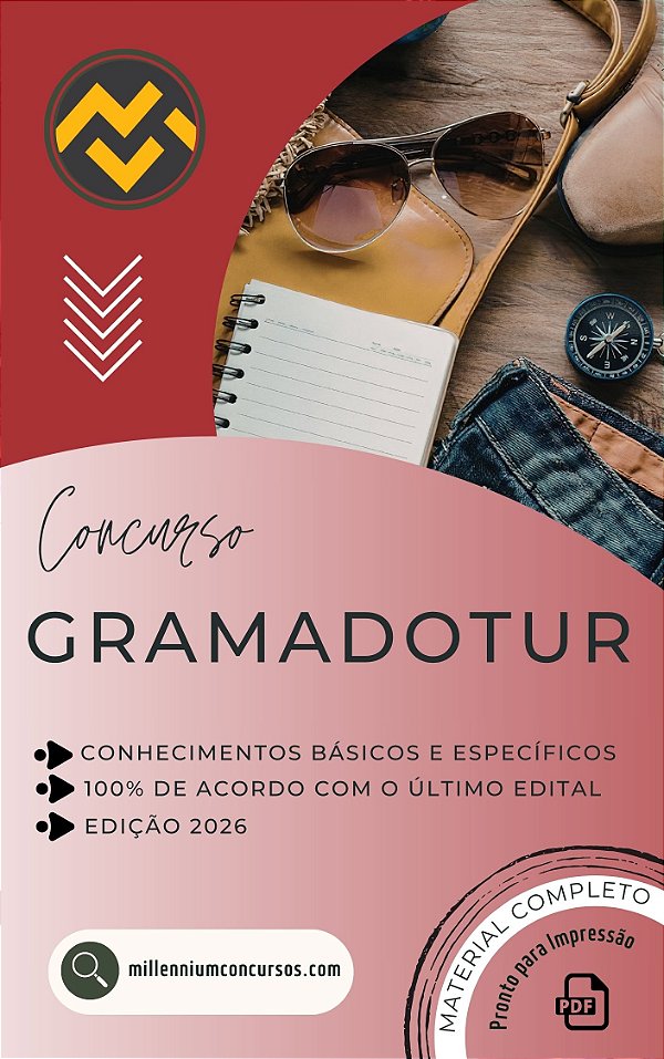 Apostila GRAMADOTUR 2026 Contador