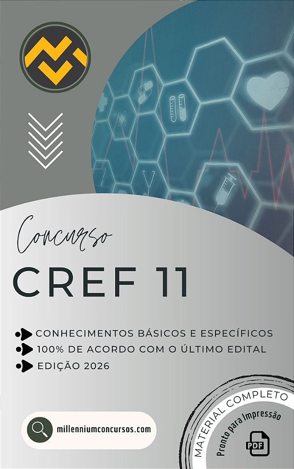 Apostila CREF 11 2026 Analista de Suporte em Tecnologia da Informaçãó