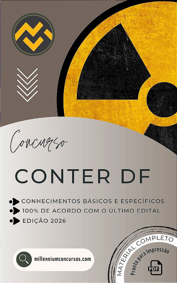 Apostila CONTER DF 2026 Analista Contador Financeiro