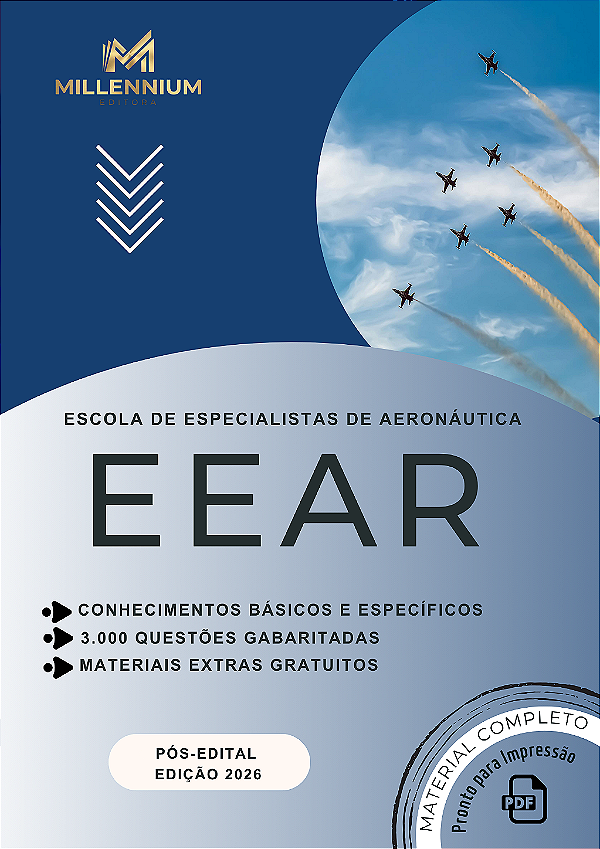 Apostila EEAR CFS 2027 Todas as Especialidades