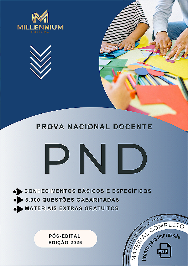 Apostila PND 2026 Professor Sociologia