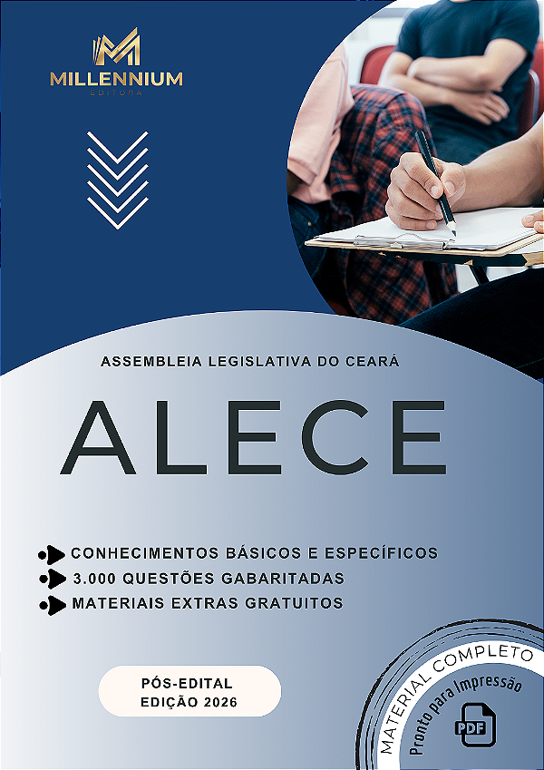 Apostila ALECE 2026 Analista Legislativo - Engenharia Civil