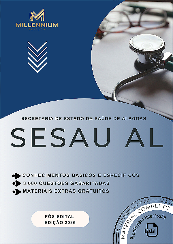 Apostila SESAU AL 2026 Serviço Social