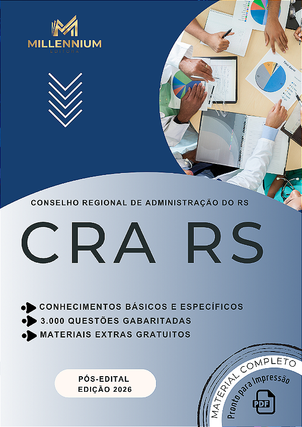 Apostila CRA RS 2026 Fiscal