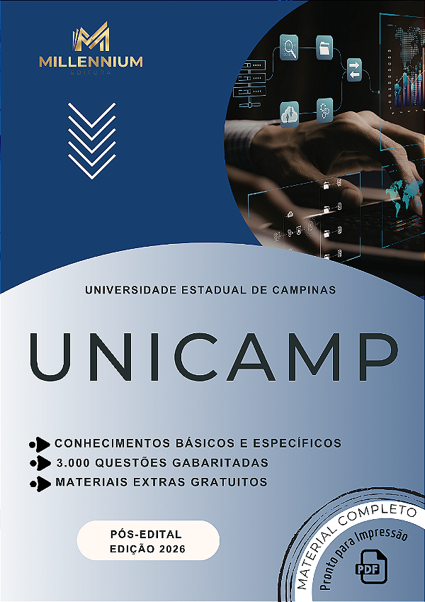Apostila UNICAMP 2026 Bibliotecário