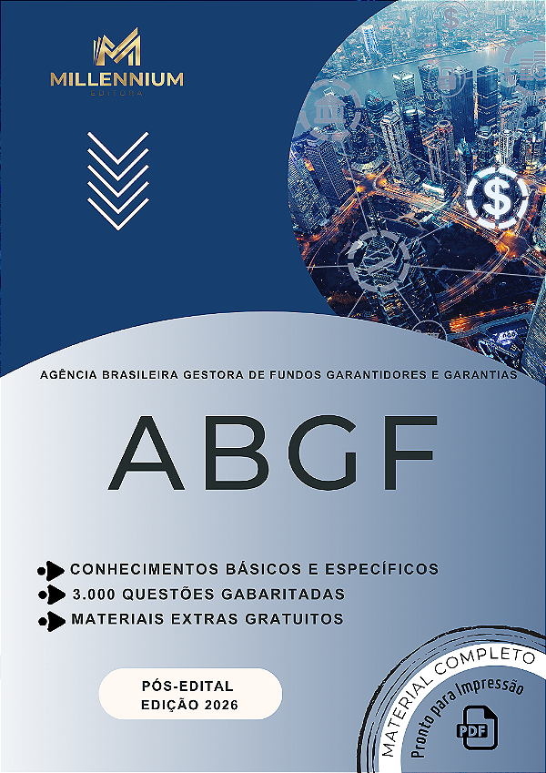 Apostila ABGF 2026 Especialistas