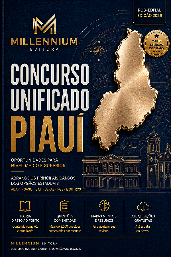 Apostila CONCURSO UNIFICADO PI2026 Agente de Assistência Técnica e Extensão Rural Engenheiro Agrônomo