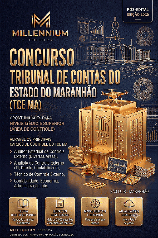 Apostila TCE MA 2026 Analista - Tecnologia da Informação