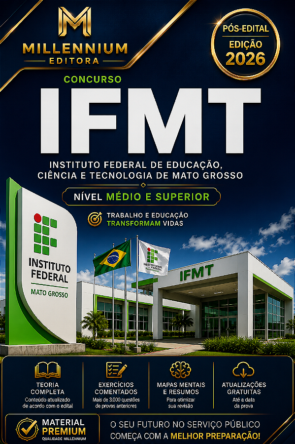 Apostila IFMT 2026 Administrador