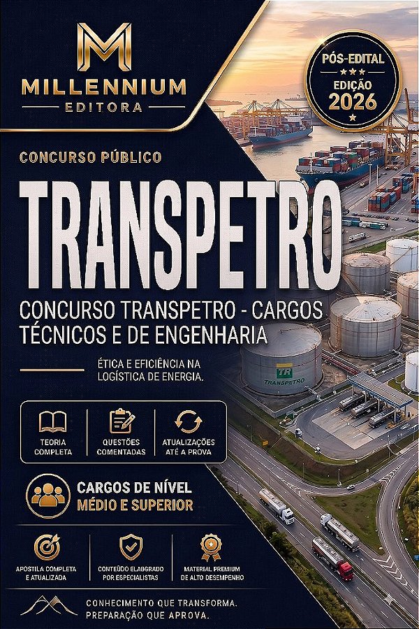 Apostila TRANSPETRO 2026 Monitoramento Logístico