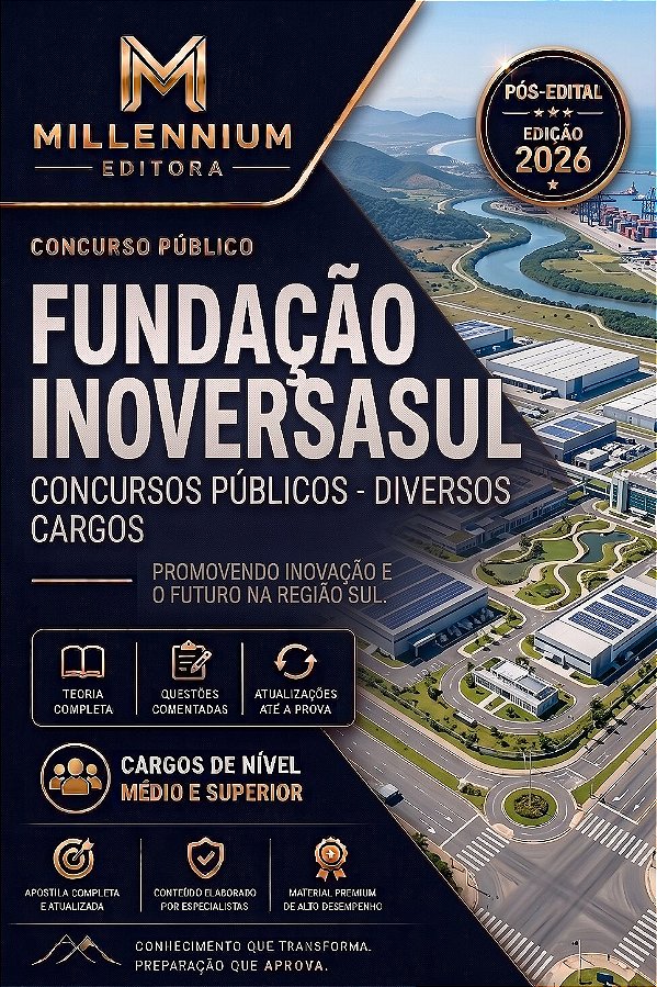 Apostila FUNDAÇÃO INVOVERSASUL 2026 Professor de Dança