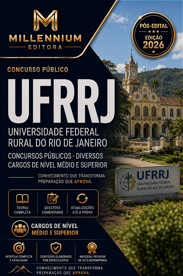 Apostila UFFRJ 2026 Analista de Tecnologia da Informação - Infraestrutura