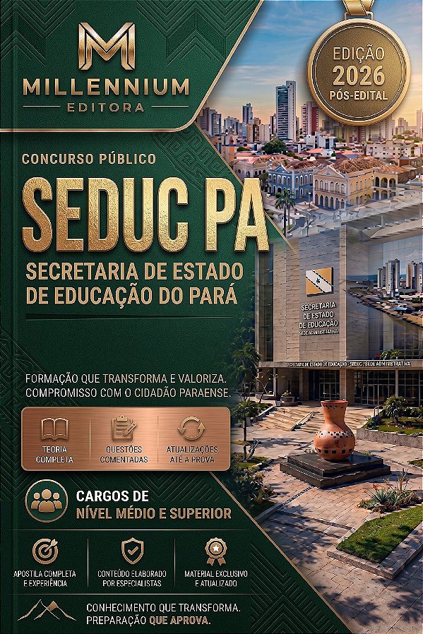 Apostila SEDUC PA 2026 Analista - Ciências Contábeis