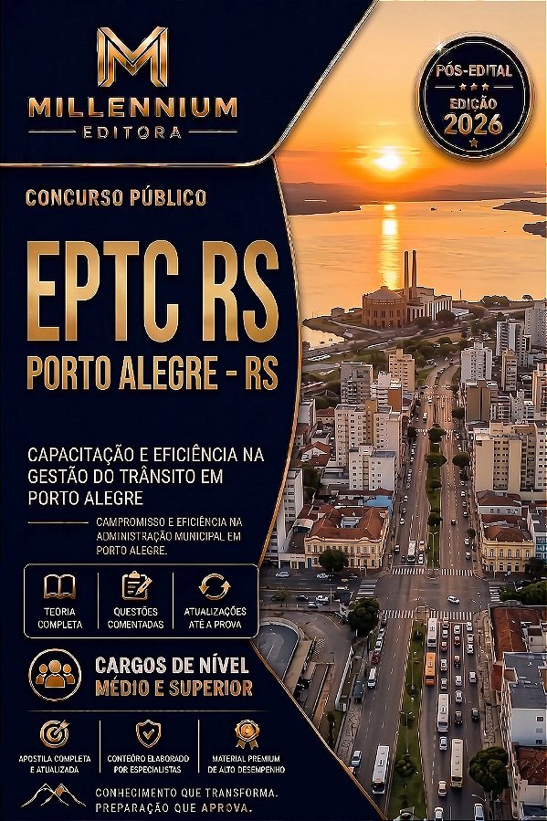 Apostila EPTC RS 2026 Advogado