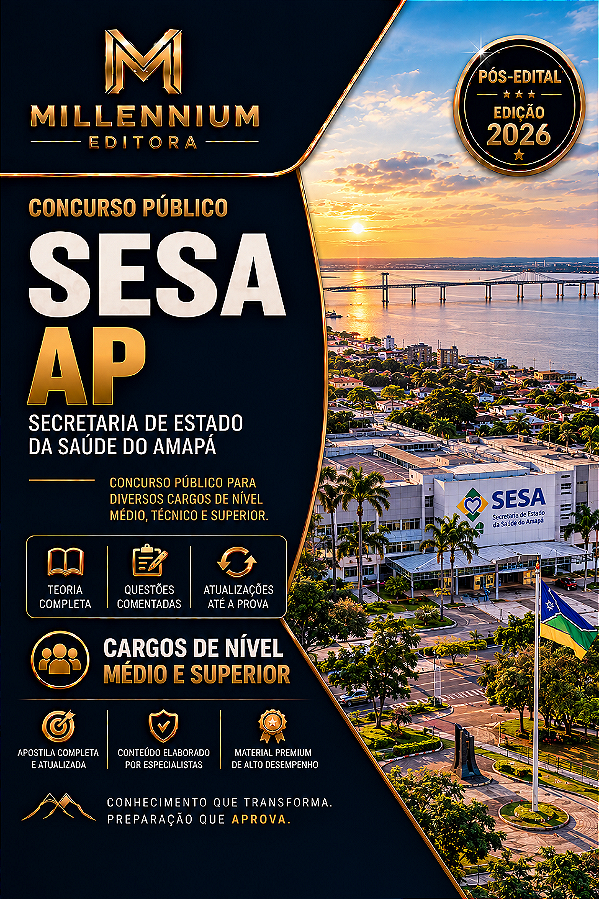 Apostila SESA AP 2026 Enfermeiro