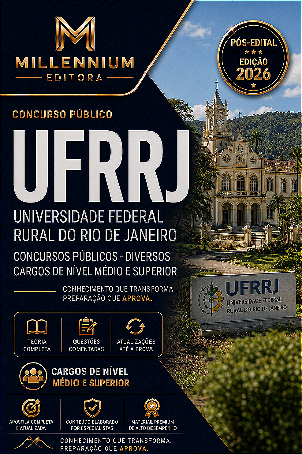Apostila UFRRJ 2026 Assistente de Aluno