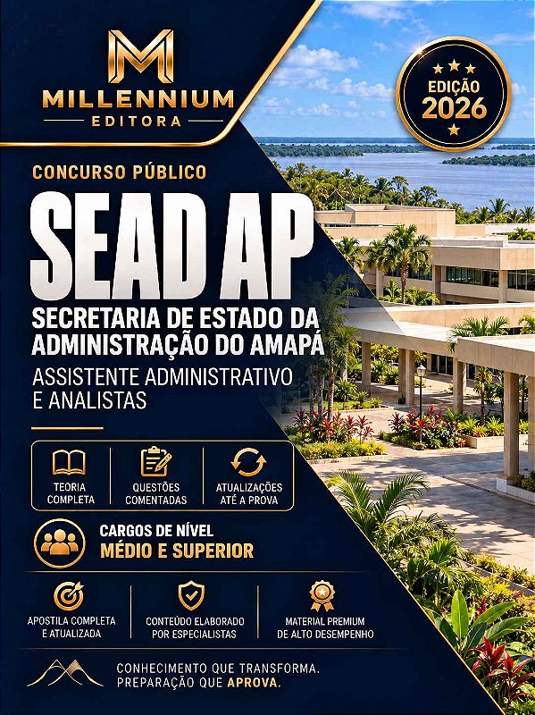 Apostila SEAD AP 2026 Analista Jurídico