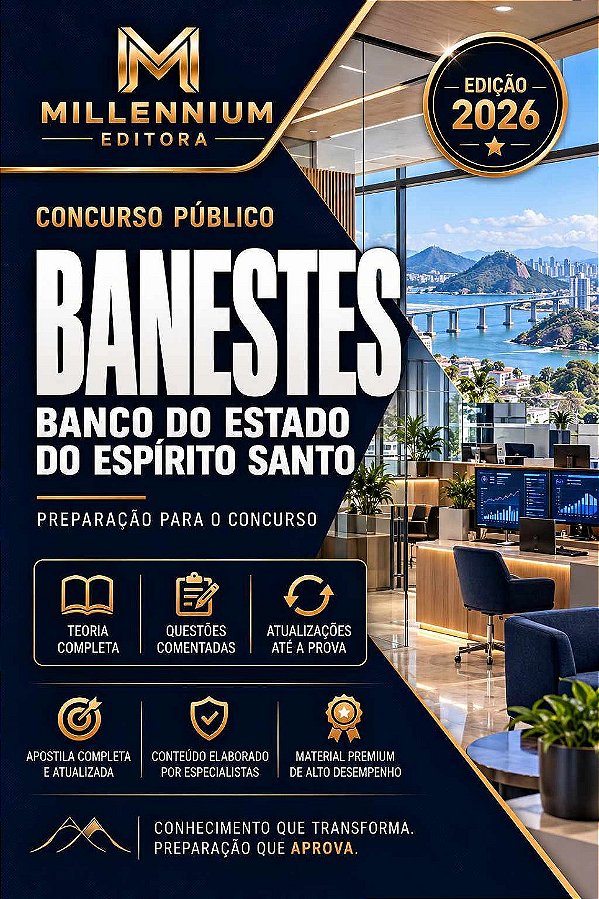 Apostila BANESTES 2026 Técnico em Segurança do Trabalho