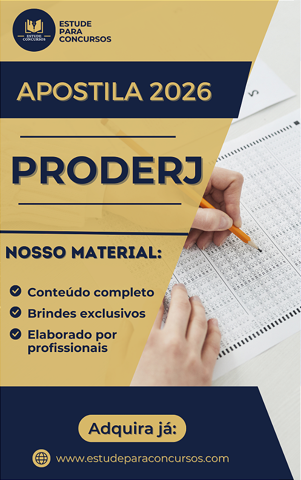 Apostila PRODERJ 2026 Programador de Produção, Documentação e Desenvolvimento de Sistemas